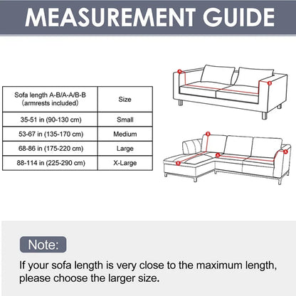 Housse de canapé Élégance Étanche