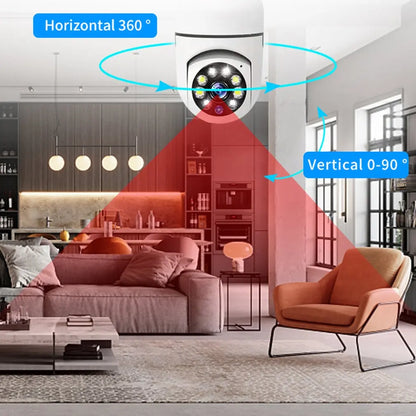 Ampoule Caméra Sécurité Intelligente