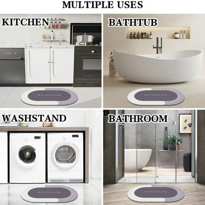 Tapis de Bain Séchage Rapide